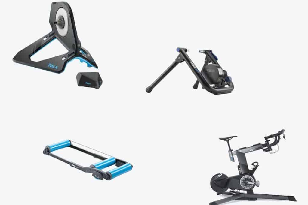 Different types of bike trainers
