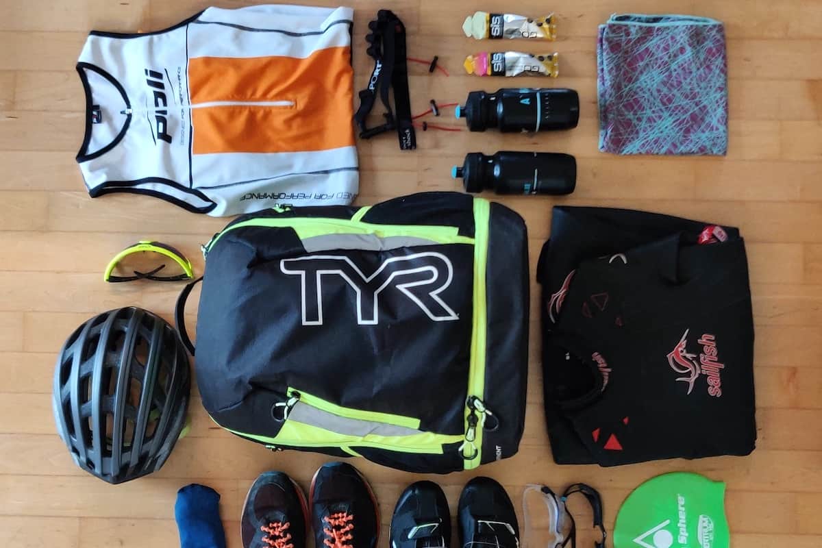 Clément's triathlon gear for race day